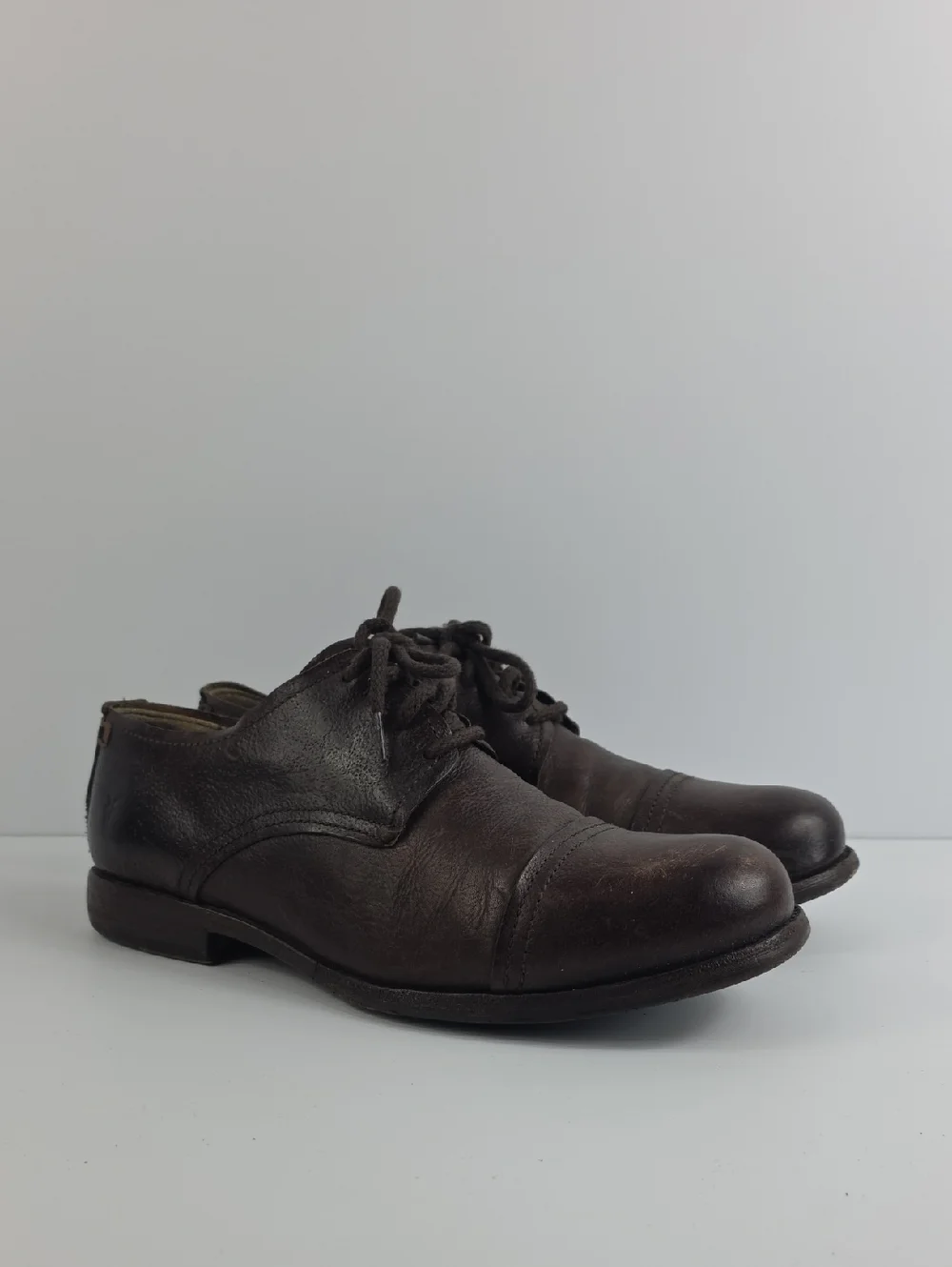 Frye Johnny‎ Brown Leather Men's Oxford Shoes Size 11.5
